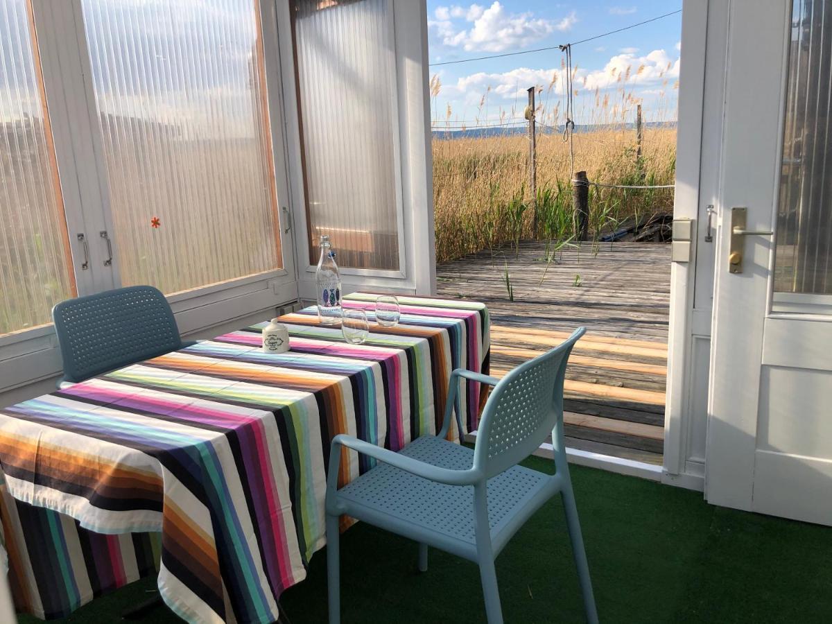 Seehuette Neusiedlersee - Pfahlbau Waterfront 1 拉斯特 外观 照片